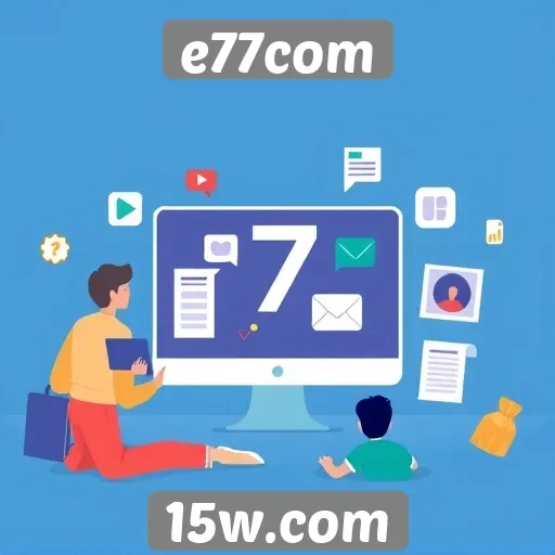 e77com oferece novos recursos interativos para usuários